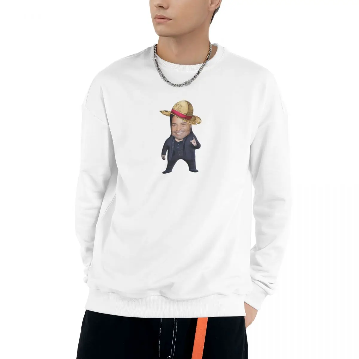 Chayanne Chiquito Meme 2024 New Spring and Autumn Cotton Blend Sweatshirt Casual Sport Design Round Neck Pullover