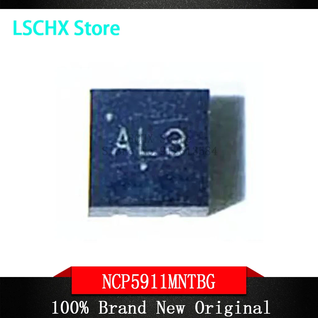 (5-10piece)100% New AL1 AL2 AL3 AL6 AL7 AL8 5911 NCP5911 NCP5911MNTBG QFN-8 Chipset