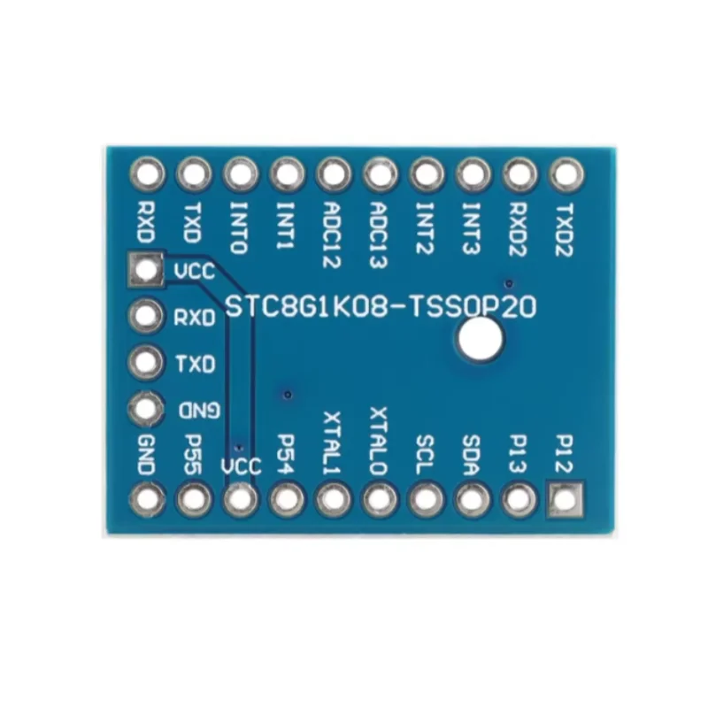 10pcs STC8G1K08 51 Microcontroller Chip Modules System Board Core Board Learning Board Development Board