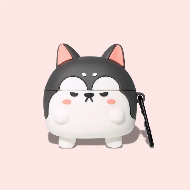 Custodia per auricolari 3D per Huawei Freebuds Pro 4 custodia in Silicone simpatico dinosauro anatra gatto cane cartone animato cuffie/auricolari Freebuds pro Cover