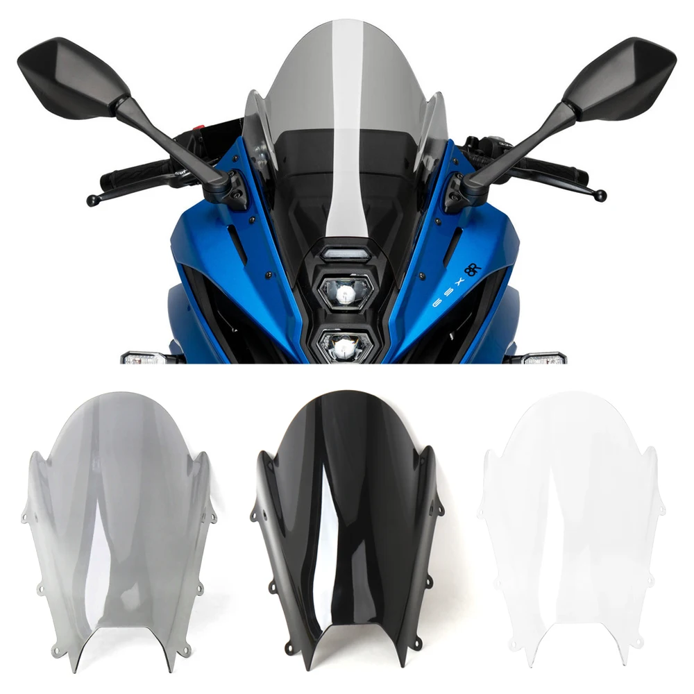 

Motorcycle Accessories New GSX8R Windscreen Windshield Wind Shield Screen Protector For Suzuki GSX-8R GSX 8R 2024 2025