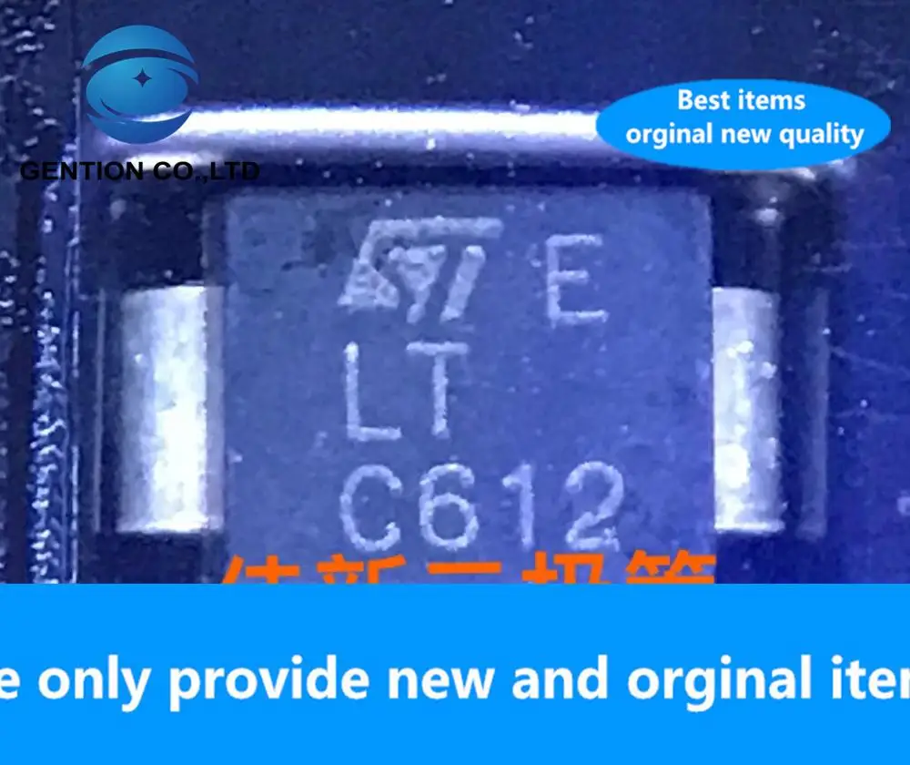 20PCS 100% New original SM6T12CA 12V bidirectional silver plated pin TVS diode DO214AA silk screen LT