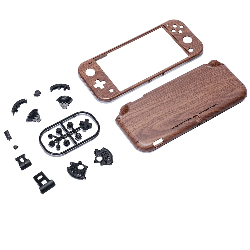 For Switch Lite Console Replacement Housing Shell Cover for NS LITE Case with Full Set Buttons Tempered Glass Film and Tools