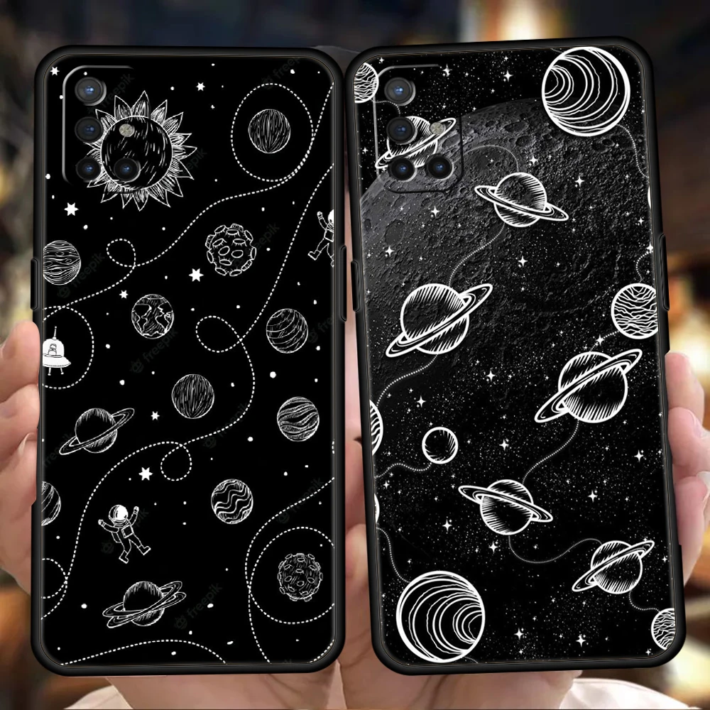 Starry Sky Phone Case for Oneplus Nord N100 N10 10 7 8 9 10R 9R 7T 8T N200 CE 2 2T 9RT Z Pro 5G Silicone Cover Shell Coque Capas