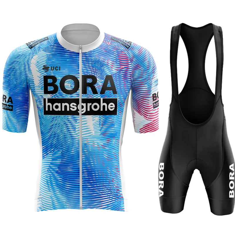 Cycling Clothes UCI BORA Men\'s Outfit Set Pants Man Sports Wear Cycle Jersey Spring Summer Clothing 2024 Bycicle Uniform Bicycle