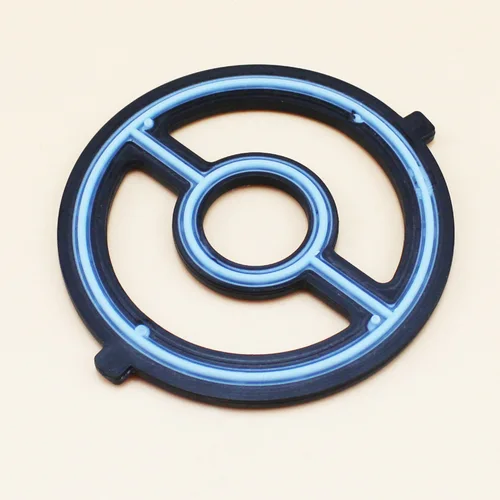 Junta de sellado para enfriador de aceite de motor de coche, accesorio para Mazda 3, 5 velocidades, 6, CX7, 2.0L, 2.3L, 2, ford Mondeo, 2.0L, LF02-14-700, 1S7Z6A642AAA