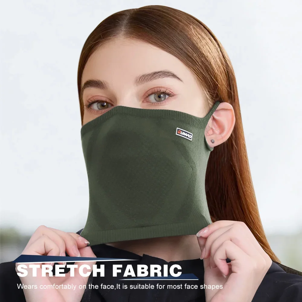 Fashion Sports Mask Windproof Breathable Absorbent Soft Face Cover Reusable Washable Hiking Running Face Mask Sports Accessories