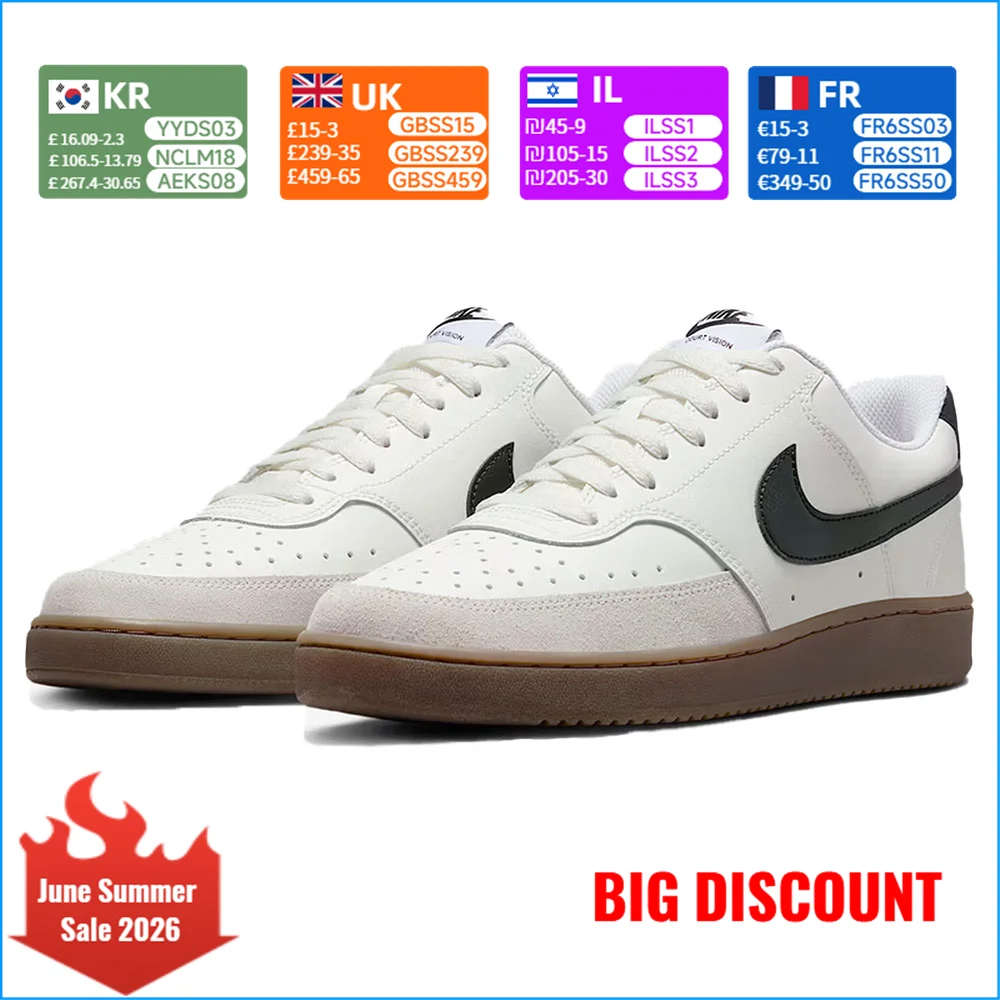 

Nike Men's Court Vision 1 Cushioned Sneakers FQ8075-133