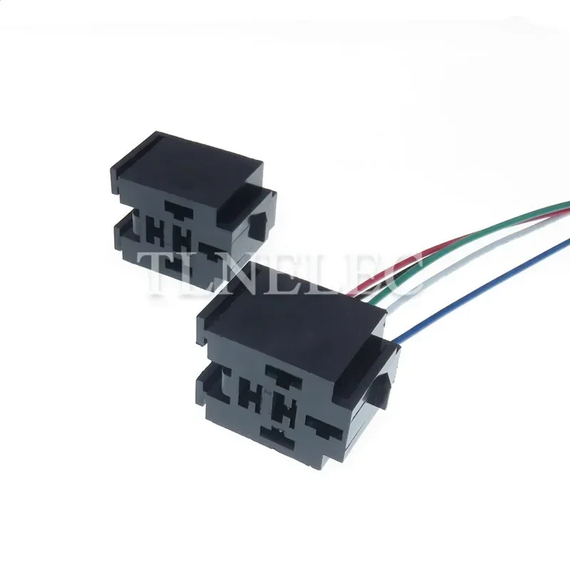 5 Pin Way 6.3 Series Auto Modification Parts Car Relay Wiring Harness Plug Automobile Unsealed Electrical Connector With Wires
