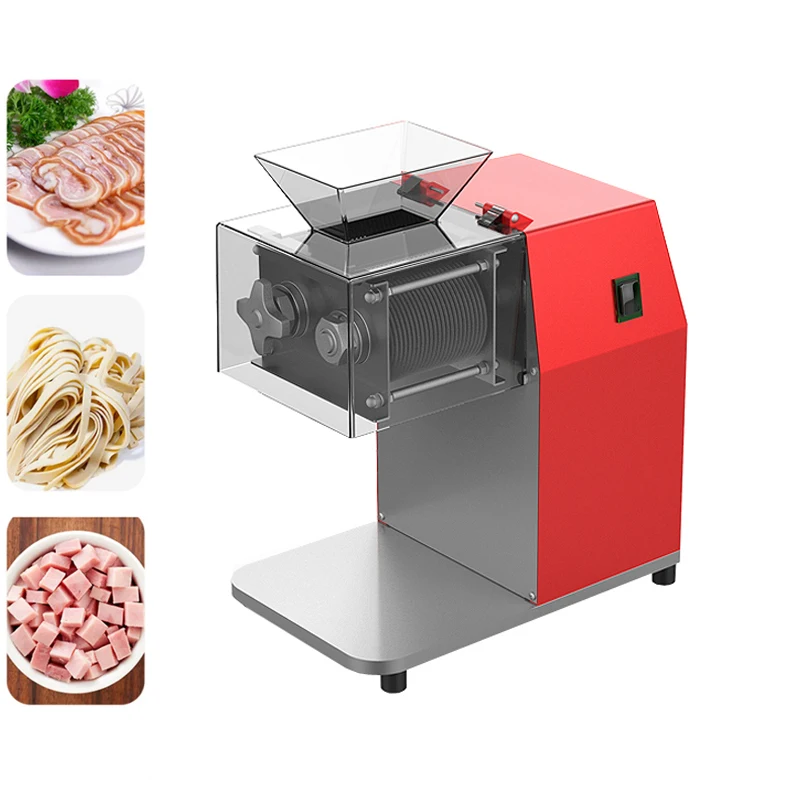 

Multi-function Meat Cutter Machine Desktop Vegetable Cutting Machine Commercial Electric Meat Slicer