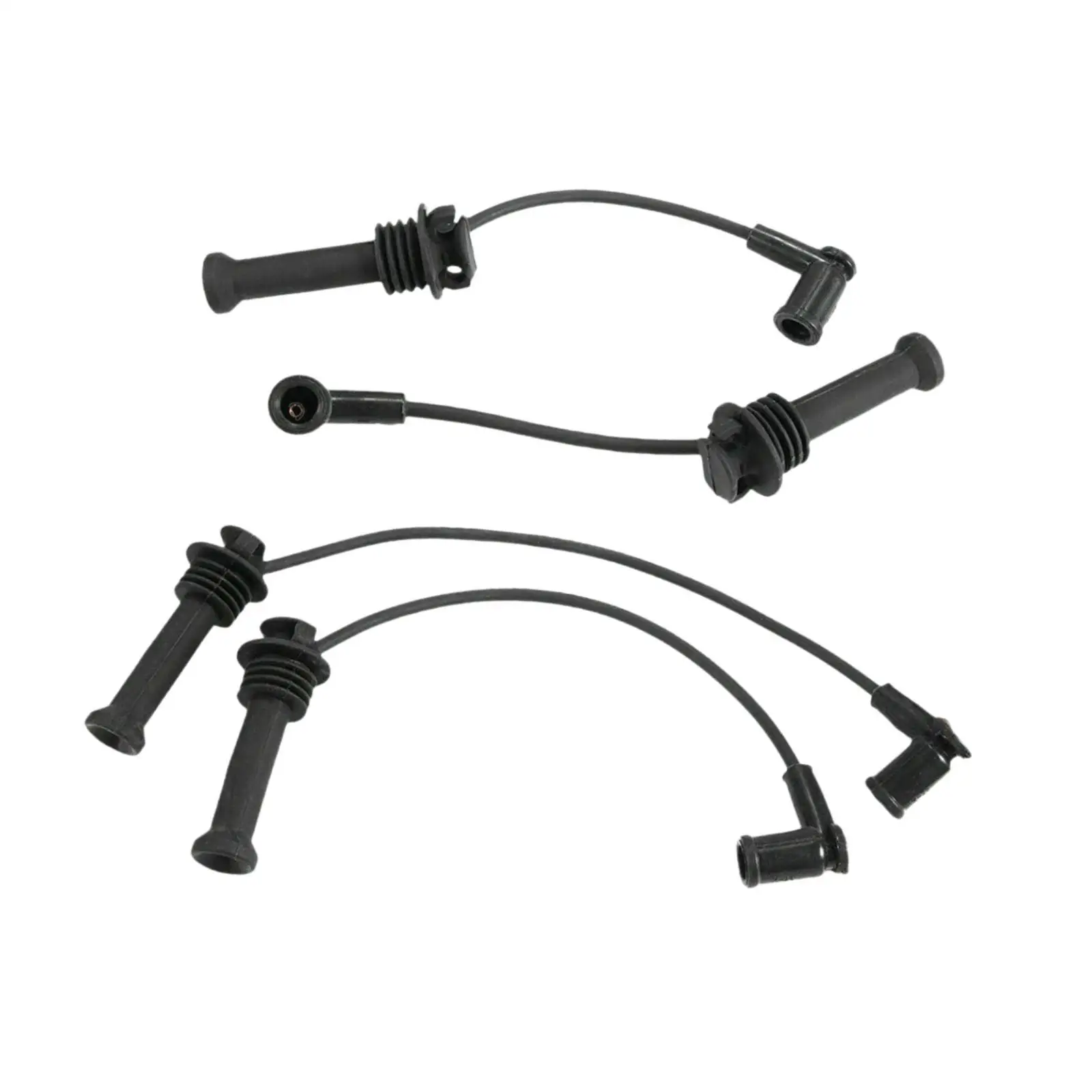 

4 Pieces Ignition Cable Kit,Premium, Professional ,Practical, Spark Leads, High Performance Replace for 1335369 1335377,