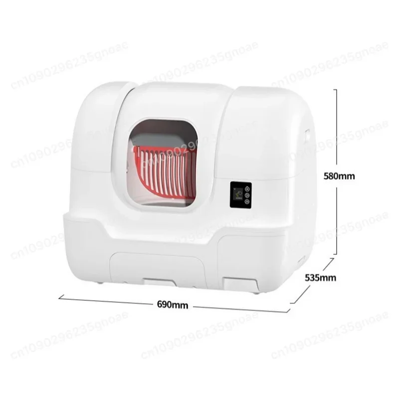 Artificial Intelligence Trash Can Smart Cat Toilet Automatic Trash Can with Camera