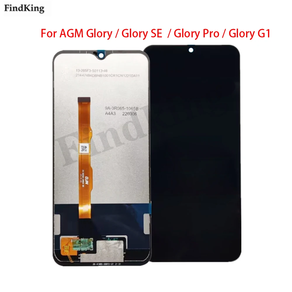 

6.53inch Full Screen LCD Display For AGM Glory G1 SE Pro LCDs Touch Screen Digitizer LCD Display Assembly Replacement