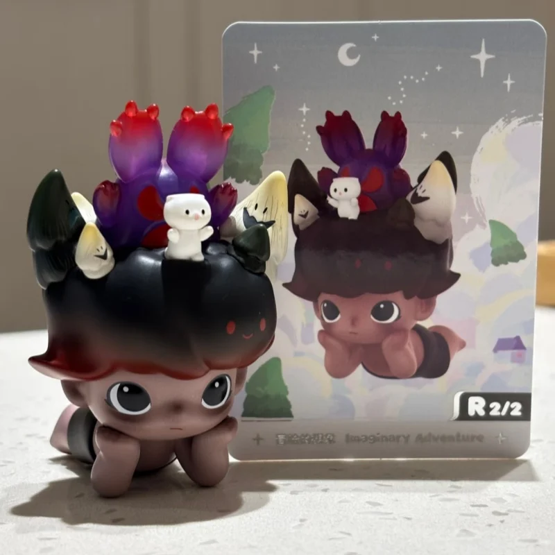 

Genuine Popmart Dimoo By Your Side Blind Box Series Cute Toys Holiday Gift Desktop Ornament Kawaii Doll Lovely Model Garage Kit