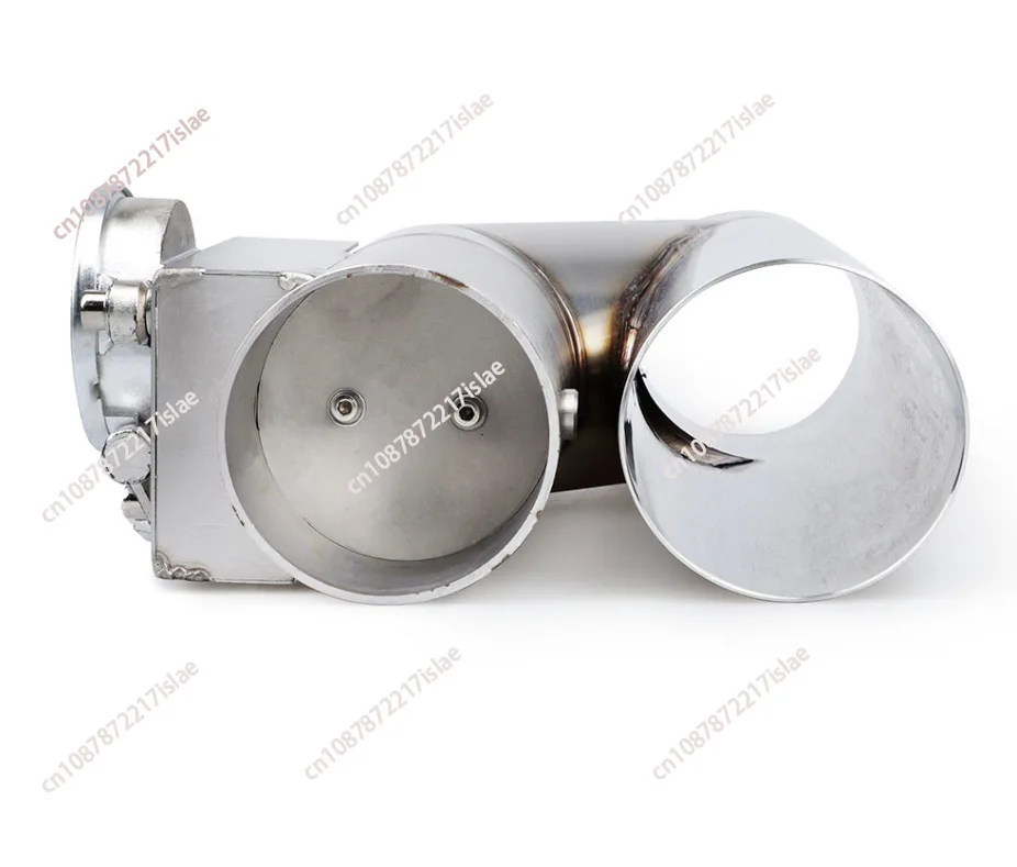 Stainless steel electronically controlled exhaust valve set, remote control Y pipe variable exhaust pipe valve with motor