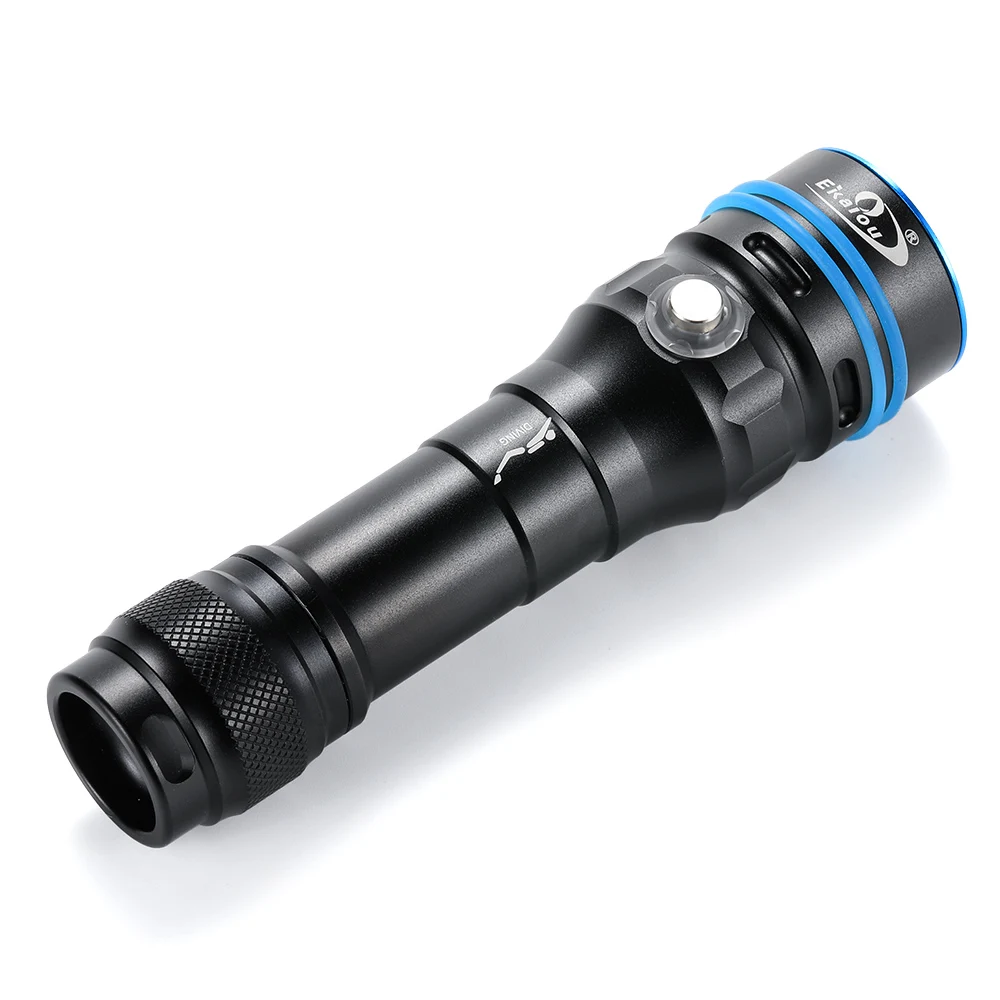 2025 New SFT40 LED Diving Flashlight 3000 Lumens Waterproof Torch For Under Water Deep Sea Catch Fish Diving Tool Light