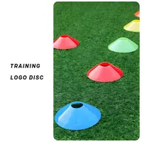 1A-10Pcs football cone plate football training plate agile practice field marking sports training equipment 2