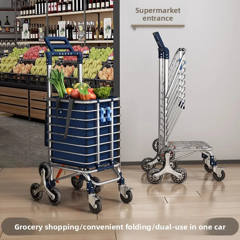 

Foldable Shopping Trolley, Portable for Home Use, Trolley