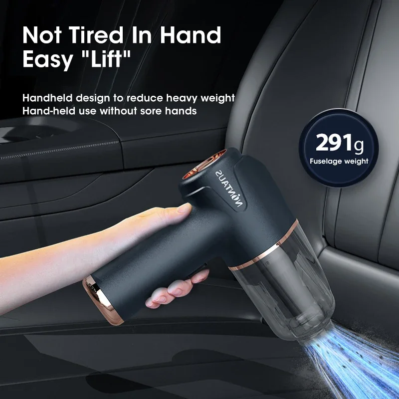 Wireless Car Vacuum Cleaner Cordless Handheld Auto Vacuum Home Car Dual Use Mini Cleaner USB charge Vacuum Cleaner