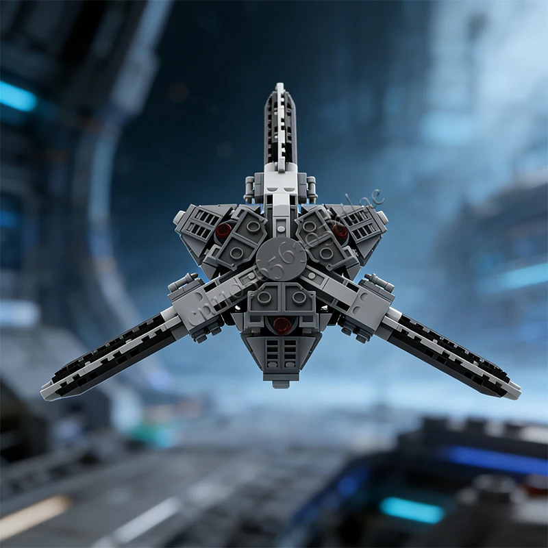

1105 PCS MOC Star Battle Series TIE Interceptor Model Building Block Brick DIY Creative Assembly Educational Toys Birthday Gifts