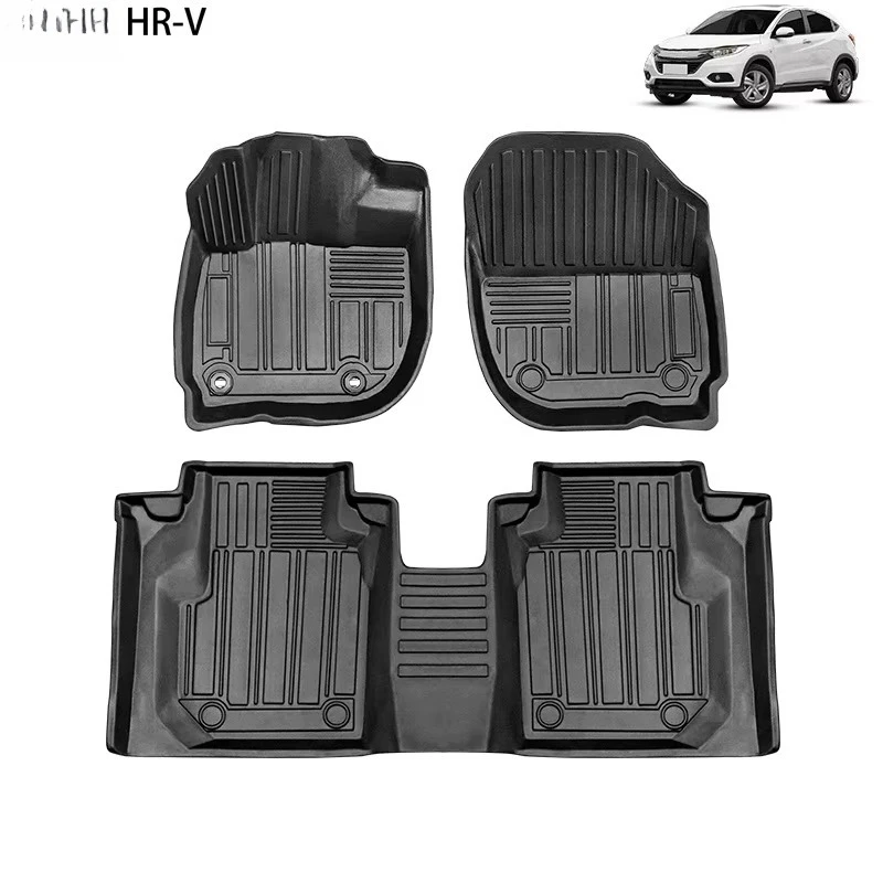 

TPE Floor Mats for Vezel/XR-V/HR-V | 3D Custom Fit Waterproof Scratch-Resistant Odorless