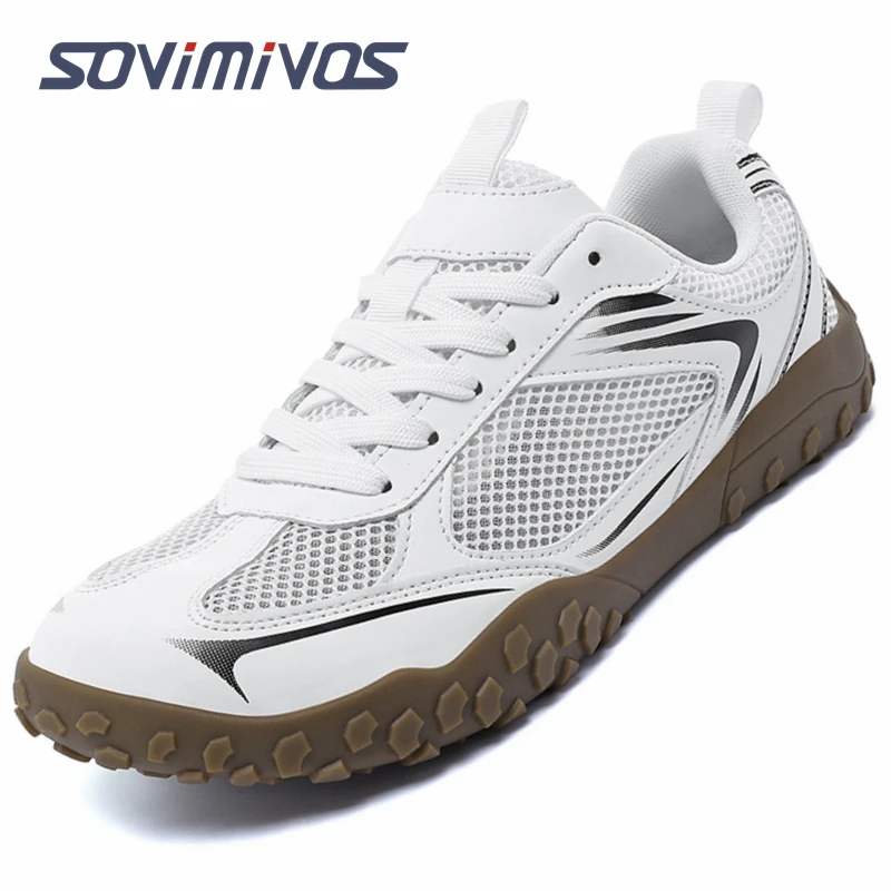 

High Quality Trail Running Barefoot Shoes Wide Toe Box Barefoot Sports Cross Trainers Zero Drop Shoes Runner Walking Sneakers