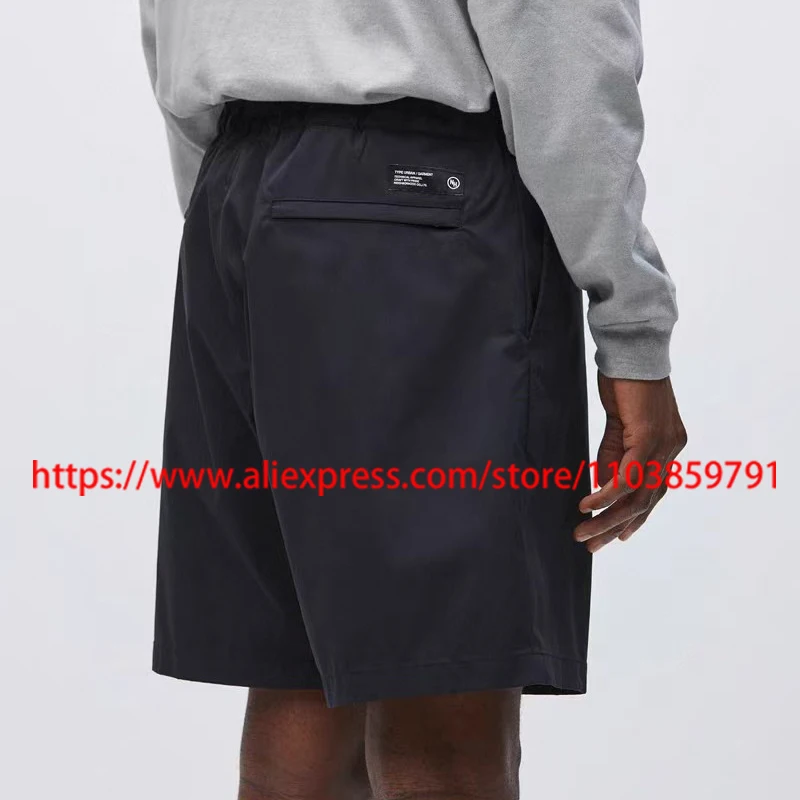 여름 태양 보호 빠른 건조 NBHD 캐주얼 반바지 통기성 메쉬 가방 맞춤형 버클 남자 로고 NBHD 바지