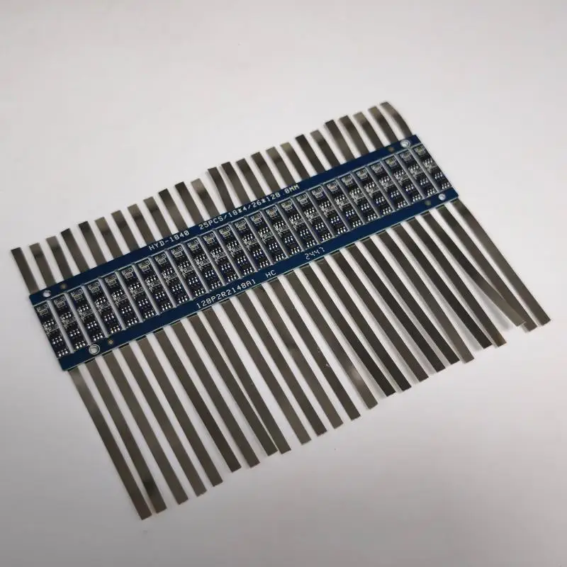 3A PCM BMS Battery Protection Board 10 Pieces Temperature Resistant for 3.7V 18650 Li-ion Lithium Batteries
