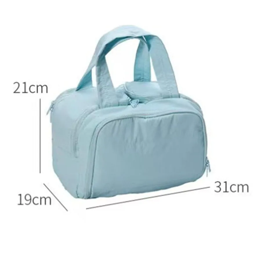 Large Capacity Cosmetic Bag Female Travel Wash Handbag Bathroom Partition Shower Makeup Pouch Unisex Toiletries Organizer