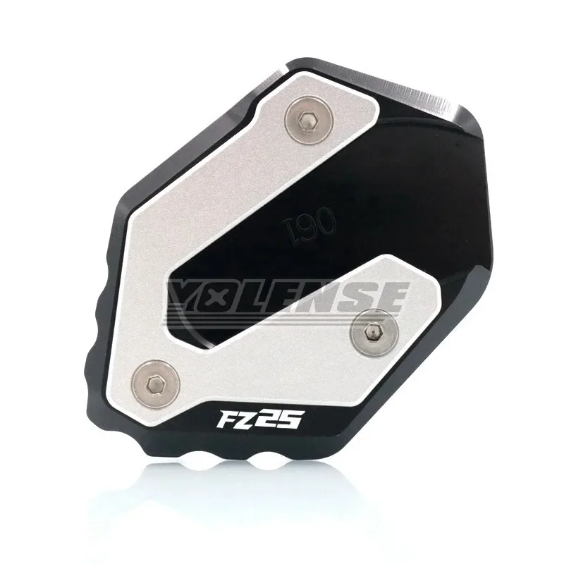 Para FZ 25 FZ-25 FZ25 2017-2024 accesorios de motocicleta soporte lateral extensión de caballete placa de soporte ampliar soporte