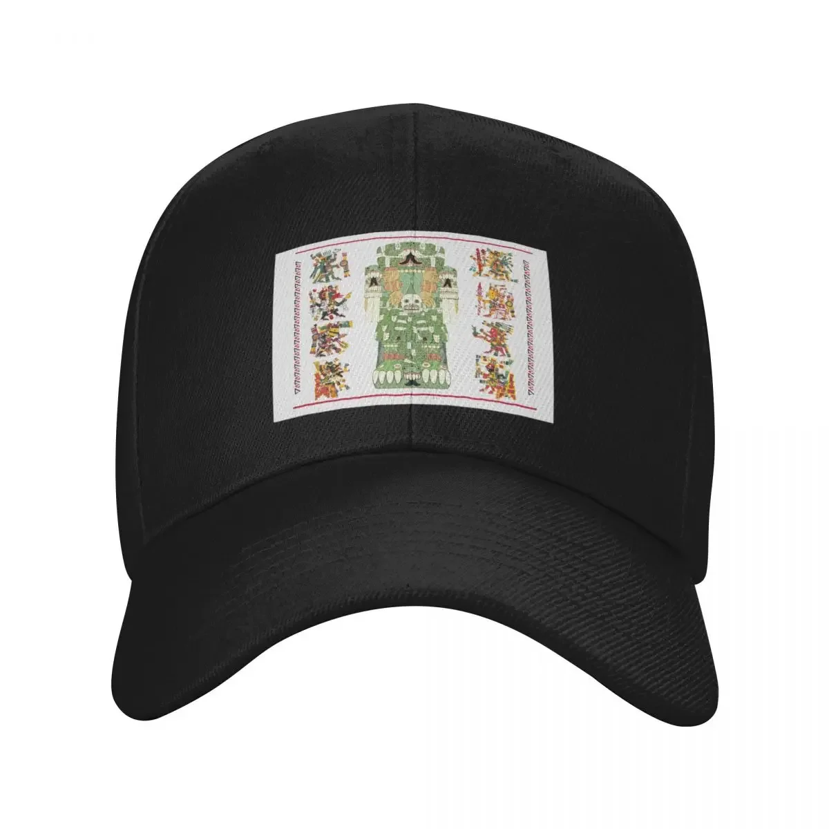Coatlicue - Aztec Mother Goddess Codex Borgia Style JP Baseball Cap custom caps foam party Hat Unique hats Men Women's
