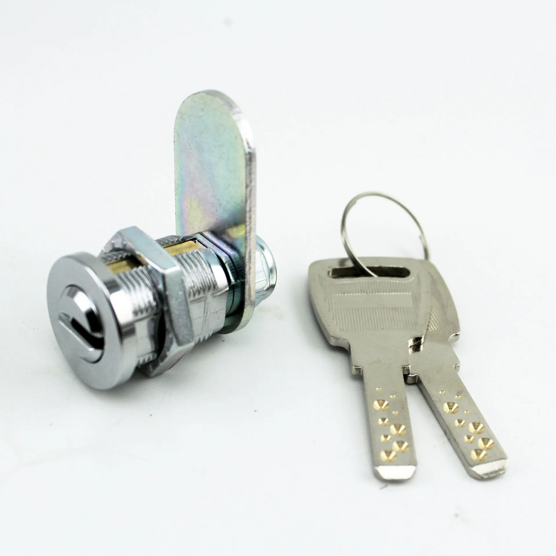 

Flat head tongue lock, all copper key, tongue lock, high-end piece lock, copper marble lock ATM