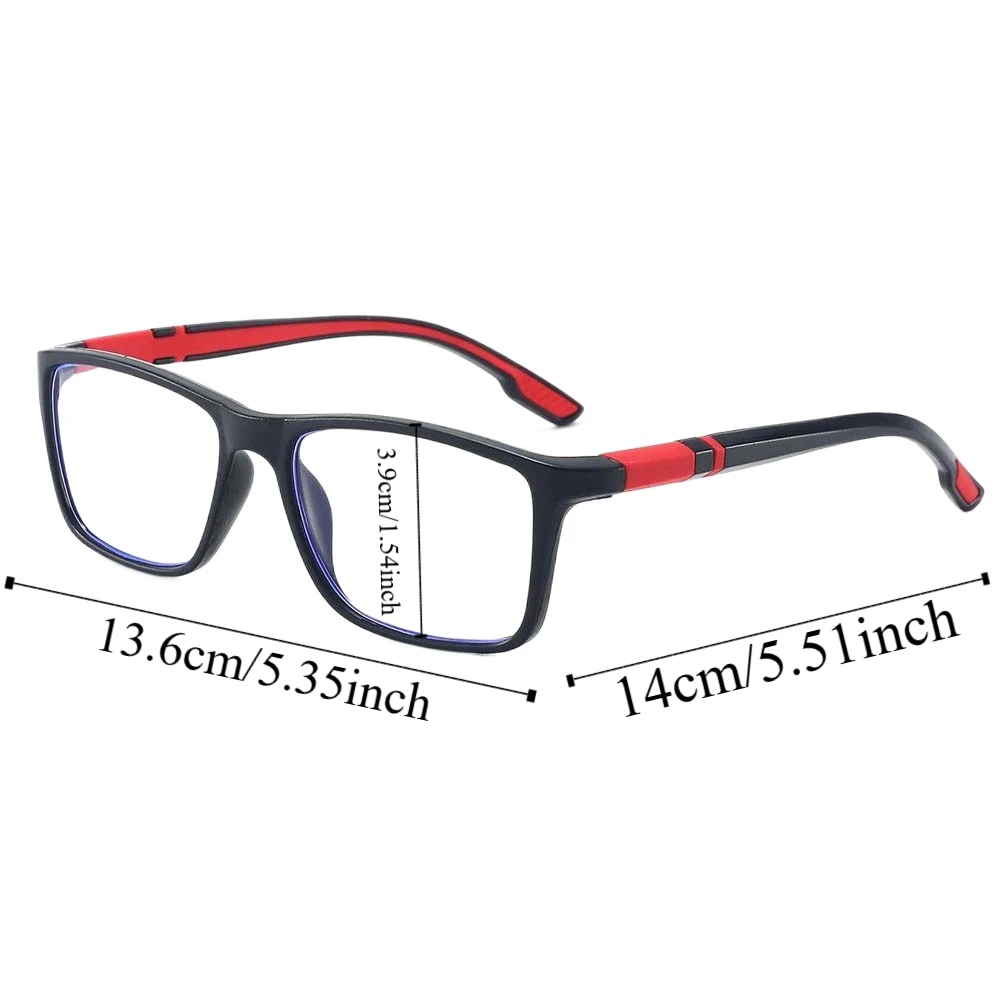 3pcs Office Alloy Elderly Reading Eyewears TR PC Unisex Presbyopic Glasses Lightweight Waterproof Anti Blu-ray Glasses Outdoor