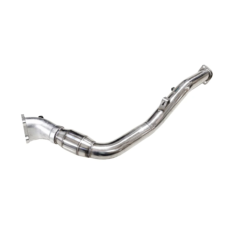 أنبوب سفلي مع محول حفاز لـ SUBA*RU IMPREZ@ WRX STI 2008-14 EJ20 EJ25 3 "أنبوب سفلي توربو HIGHFLOW CAT