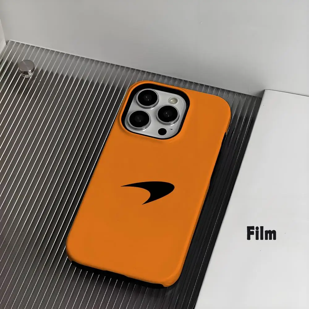 حافظة هاتف ماكلارينز للسيارة الرياضية حافظة هاتف مغناطيسية لهاتف آيفون 16 15 14 13 12 11 Pro Max X XR XSMax 7 8 Plus طبقة لامعة من الصلب #5