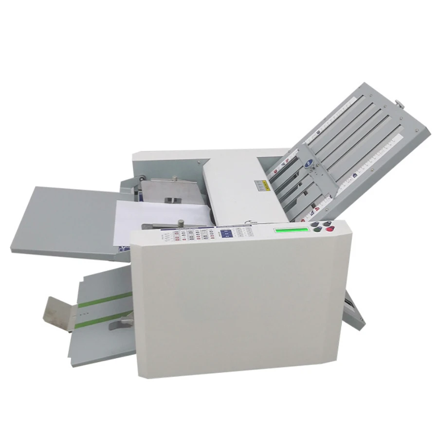 Packing Automatic Office Fold Paper Folding MachineCross Make Booklet A3 A4 Packaging