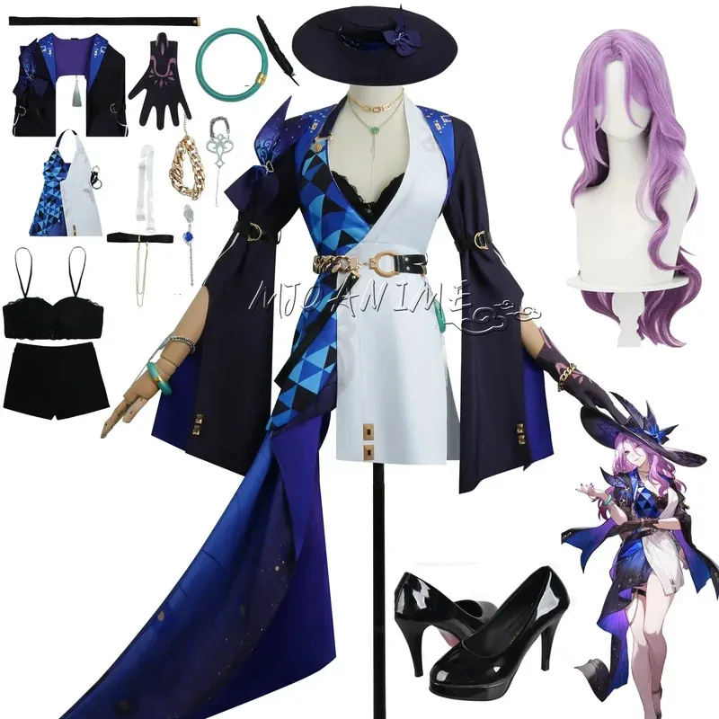 ゲーム Honkai スターレール ジェイド コスプレ衣装 ドレス フルセット 衣装 制服 帽子 アニメ ロールプレイ カーニバル パーティー コミック ウィッグ シューズ