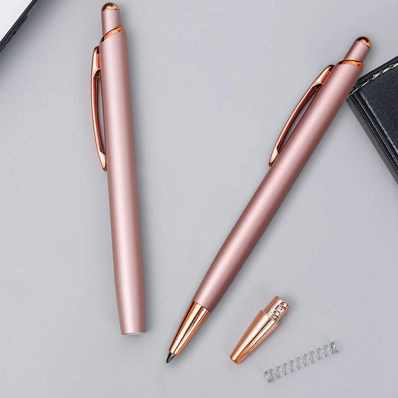 Personalized Luxury Ballpoint Pen Metal School Teacher Gift Supplies Stationery Office Writing Useful Lettering Cute 2025