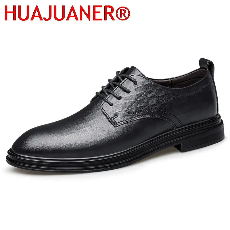 

Summer Autumn Brand New Designer Shoes Men High Quality Casual Shoes Man Vintage Formal Dress Shoes Breathable Oxfords For Men