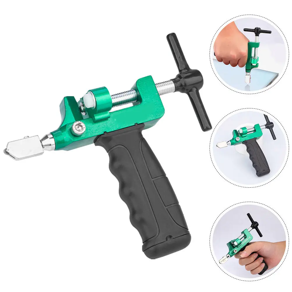 

Glass Tile Cutter Multi-Functional Adjustable Depth Precision Cutting Tool For Diy Renovation Manual Ceramic Tile Glass