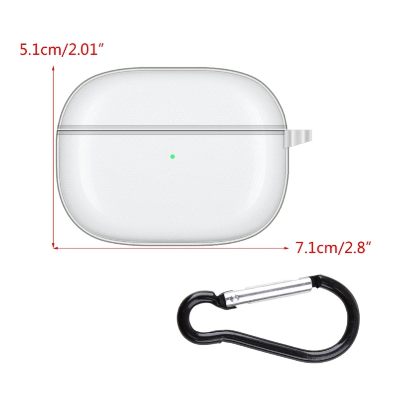 متوافق مع Vivo TWS 3e غطاء سماعة أذن صدمات ضد الخدش غطاء واقي قابل للغسل غلاف مقاوم للغبار