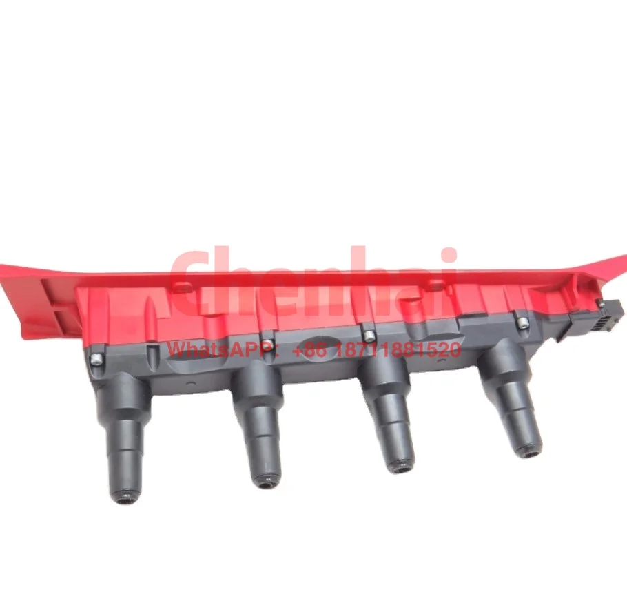 Car Parts Ignition Coil Pack Red For 1990-2000 Saabs 900 9000 9-3 2.0L 2.3L #UF422 55561132 9134404 9167016 9178955