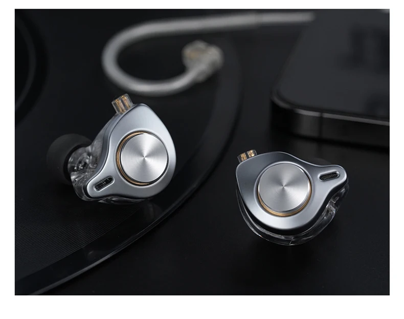 SGOR Luna Broad-Spectrum-Vollband-Planar-IEM-Kopfhörer, empoweriert durch hochreines, sauerstofffreies Kupfer, dick versilbertes Kabel – Detail 16