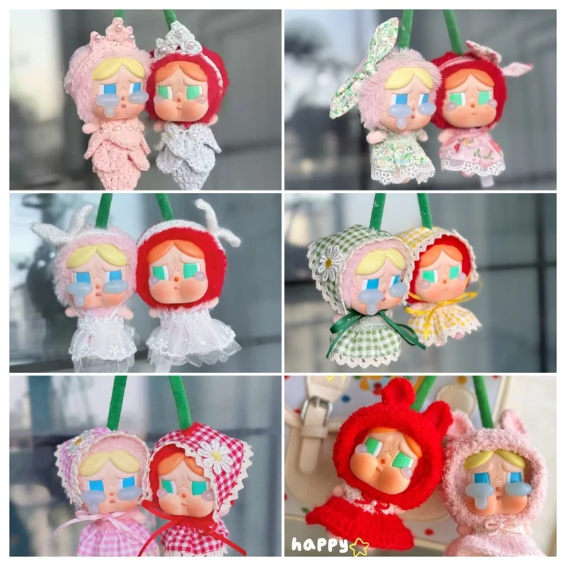 

Love God's Tears Vinyl Doll Clothes Hanging Card Crybaby Crybaby Sweet Princess Skirt Sunflower Set Doll Decoration Ornament