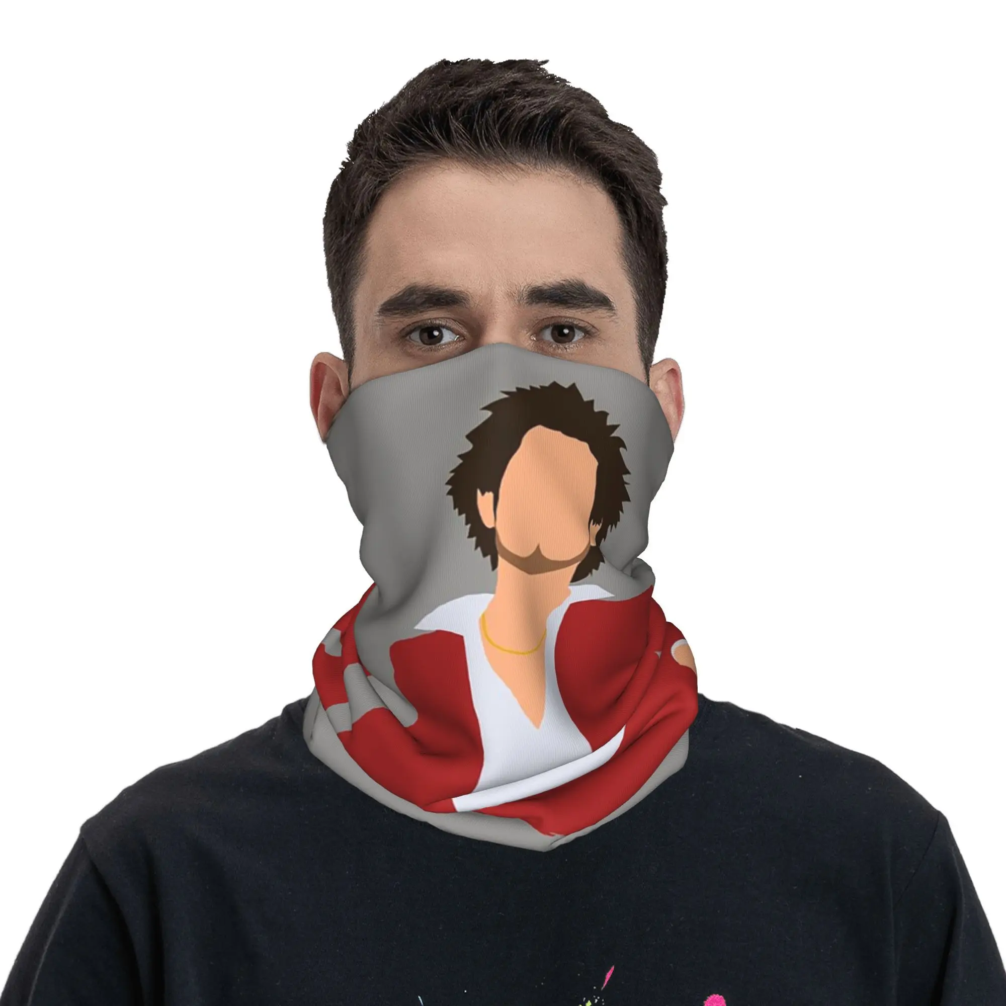 Yakuza Like a Dragon Ichiban Kasuga Kazuma Kiryu Бандана Шея Гетры Маска с принтом Шарф Многофункциональная повязка на голову Дышащая повязка на голову для бега