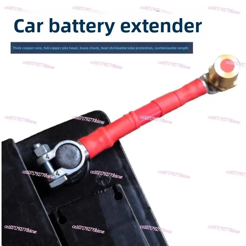 1pcs 35 Square Car Battery Extension Cable 10 20 30 40 50 Cm Length Modified Pile Head Truck Power Cord Adapter Wire