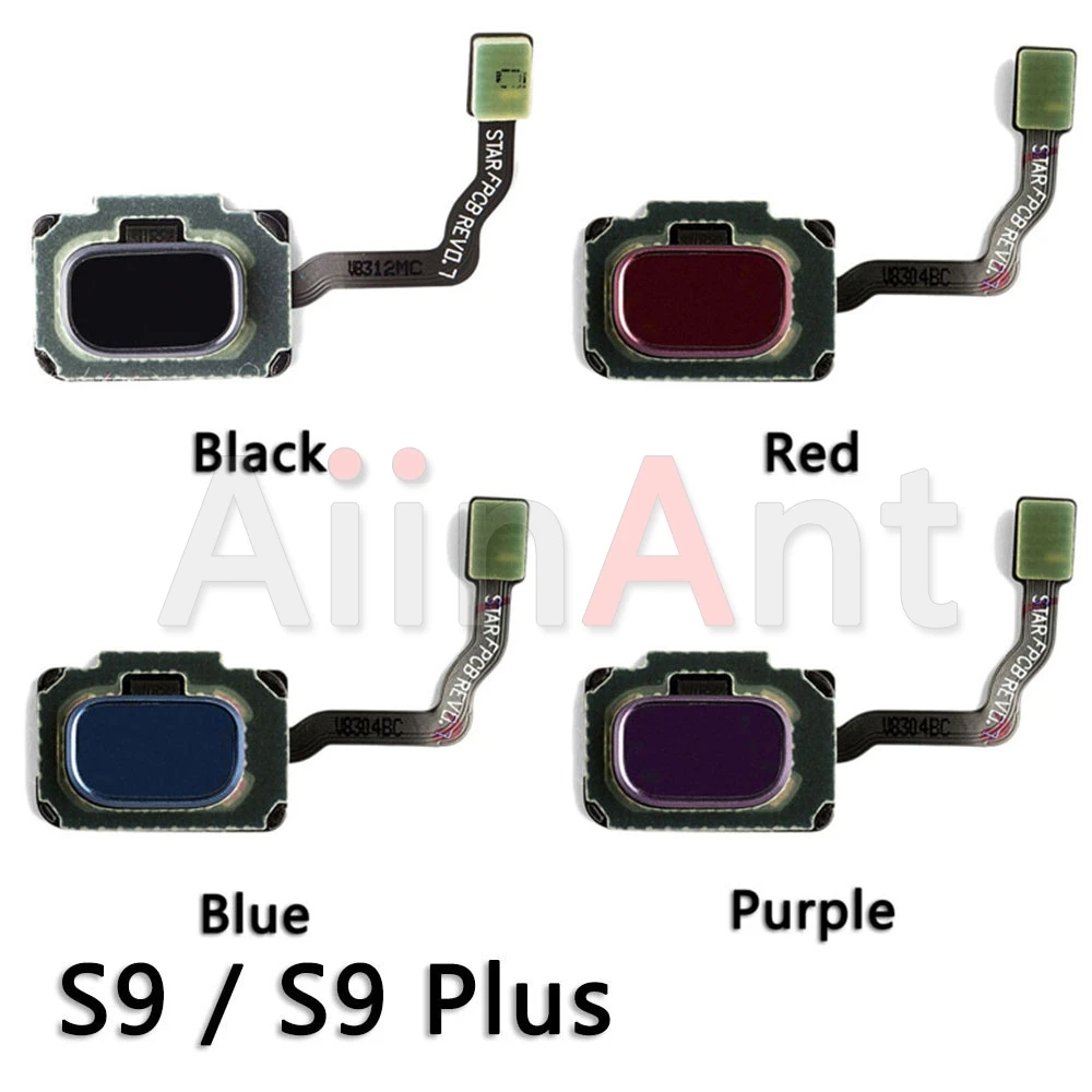 Aiinant Home Button Touch ID Finger Scanner Fingerprint Sensor Flex Cable For Samsung Galaxy S8 S9 Plus G950F G955F G960F G965F