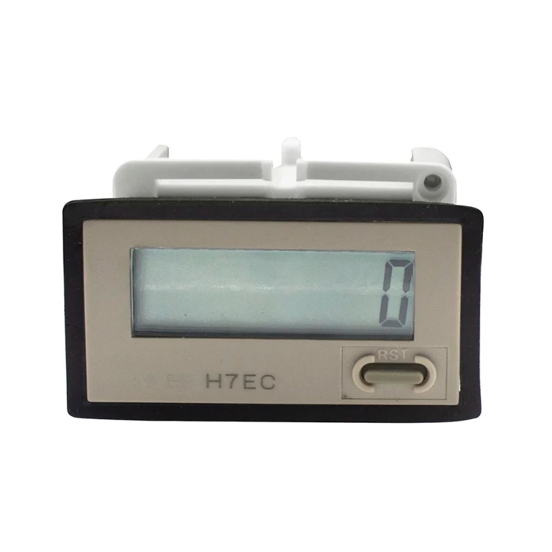 

Brand New Original H7EC-N Non-Voltage 8 Digits Screw Terminal Resettable Digital Tachometer Dispaly Time Counter fast shipping