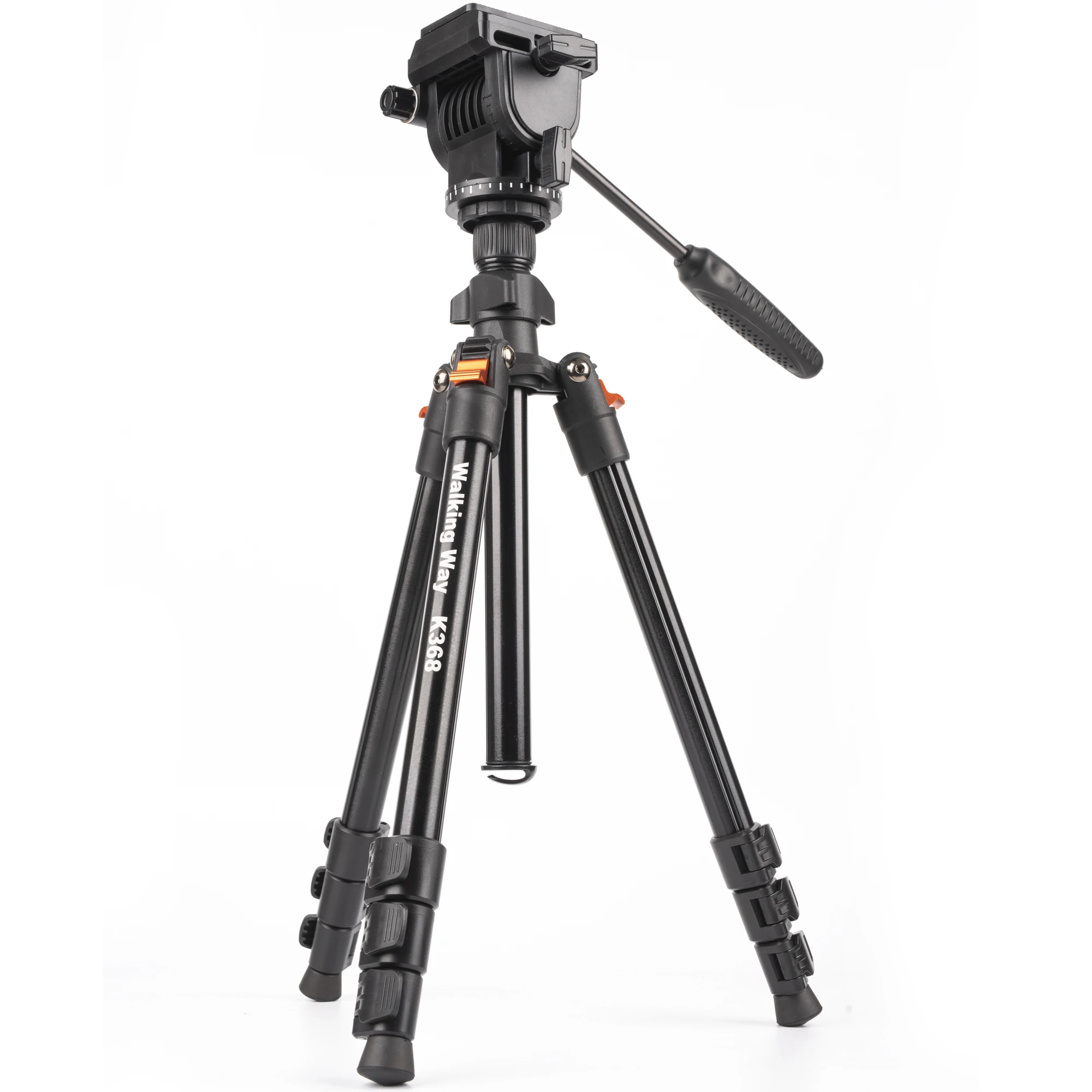 WalkingWay 62.99 Inch Professional High Camera Tripod for DSLR Portable Aluminum Travel Tripod with 360Degree Panorama Ball Head