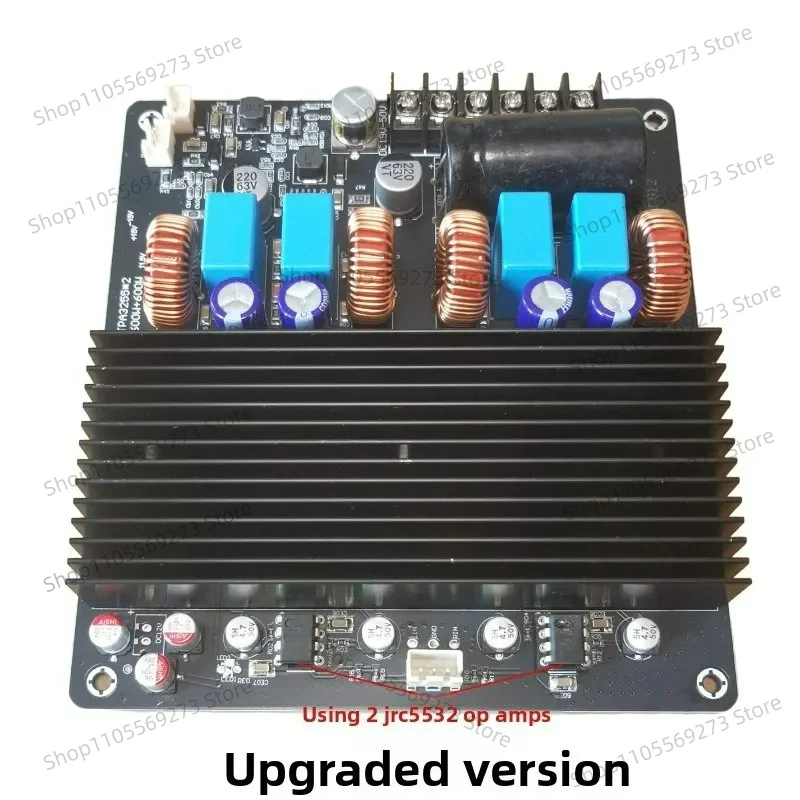 

600W×2 Dual Core 2.0 Channel High Power Amplifier Board HiFi Fever Audio Amplifier Module